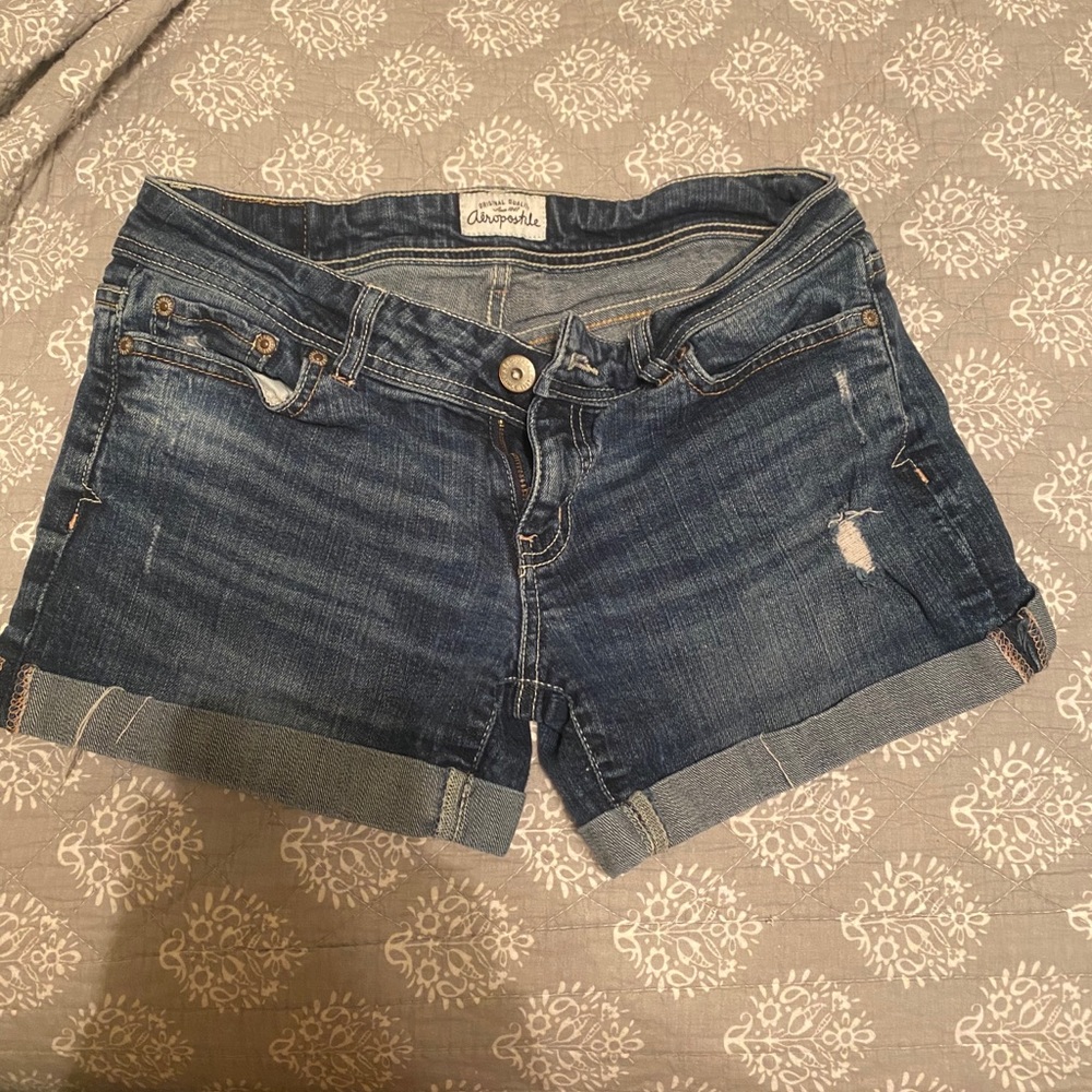 Aeropostale blue Jean shorts
